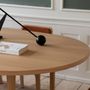 Mobilier et rangements pour bureau - CAST — Table de salle à manger ovale minimaliste en bois de frêne - MOR