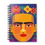 Stationery - GEO ECO Flowers Notebook - KALIDOSKOPIO