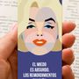 Cadeaux - Marque-page Geo Marilyn avec phrase en français - KALIDOSKOPIO