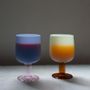 Accessoires pour le vin - TWO TONE WINE GLASS - AMABRO