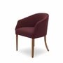 Chairs for hospitalities & contracts - Girona Chair Bordeaux | Chair - CREARTE COLLECTIONS