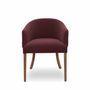 Chairs for hospitalities & contracts - Girona Chair Bordeaux | Chair - CREARTE COLLECTIONS