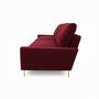 Sofas for hospitalities & contracts - Narciso Bordeaux | Sofa and armchair - CREARTE COLLECTIONS