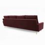 Sofas for hospitalities & contracts - Narciso Bordeaux | Sofa and armchair - CREARTE COLLECTIONS