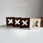 Gifts - Tic Tac Toe Game Board - Ovangkol solid wood game pieces set - SHALL WE PLAY A GAME?