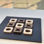 Gifts - Tic Tac Toe Game Boards - Ovangkol & Maple solid wood game pieces set - SHALL WE PLAY A GAME?