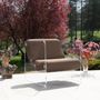 Fauteuils de jardin - Fauteuil design MW08 – En PMMA coulé, assise en mousse alvéolaire - KUUMO DESIGN