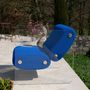 Fauteuils de jardin - Fauteuil design MW08 – En PMMA coulé, assise en mousse alvéolaire - KUUMO DESIGN
