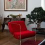 Fauteuils de jardin - Fauteuil design MW08 – En PMMA coulé, assise en mousse alvéolaire - KUUMO DESIGN