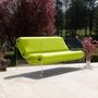 Canapés de jardin - Canapé design MW08 – Parois en PMMA coulé, assise en mousse alvéolaire - KUUMO DESIGN