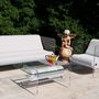 Canapés de jardin - Canapé design MW08 – Parois en PMMA coulé, assise en mousse alvéolaire - KUUMO DESIGN