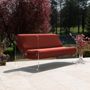 Canapés de jardin - Canapé design MW08 – Parois en PMMA coulé, assise en mousse alvéolaire - KUUMO DESIGN