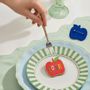 Gifts - "Love Apple" Embroidered Brooch – A Touch of Whimsy and Woven Poetry - PETIT POIRIER