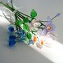Floral decoration - ARTIFICIAL GLASS FLOWER - AMABRO