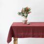 Table linen - Marsala Linen Tablecloth - LINEN TALES