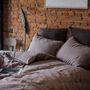 Bed linens - Ashes of Roses Linen Duvet Cover Set - LINEN TALES