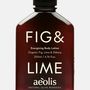 Spa - Energising Body Lotion with Organic Fig, Lime and Dittany. - AEOLIS NATURAL SKINCARE