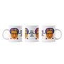 Mugs - Geo Flowers Mug in English - KALIDOSKOPIO