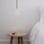 Plafonniers - BULB - Plafonnier conique minimaliste en verre avec câble personnalisa - MOR