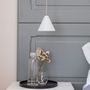 Plafonniers - BULB - Plafonnier conique minimaliste en verre avec câble personnalisa - MOR