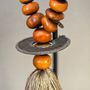 Unique pieces - Prayer bead sculpture in amber - STUDIO JULIA ATLAS