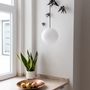 Ceiling lights - BULB - Minimalist Sphere Ceiling Lamp in Glass with Customizable Cable - MOR