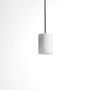 Suspensions - BULB - Petit plafonnier cylindrique en verre avec coloré câble - MOR