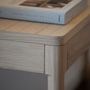 Mobilier et rangements pour bureau - FRONT — Buffet minimaliste en bois de frêne 160x40 - MOR