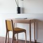 Mobilier et rangements pour bureau - FRONT — Buffet minimaliste en bois de frêne 160x40 - MOR