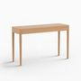 Office furniture and storage - FRONT – Minimalist Sideboard in Oak Wood 120x40 - MOR