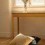 Office furniture and storage - FRONT – Minimalist Sideboard in Oak Wood 120x40 - MOR