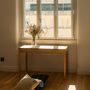 Office furniture and storage - FRONT – Minimalist Sideboard in Oak Wood 120x40 - MOR