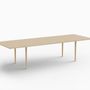 Dining Tables - CAST – Minimalist Extensible Dining Table in Ash Wood - MOR