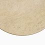 Coffee tables - PESO– Minimalist Round Side Table in Limestone, Large - MOR