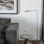 Coffee tables - PESO– Minimalist Round Side Table in Limestone, Small - MOR