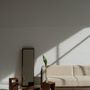 Mirrors - CAMPO – Minimalist Wall Mirror in Walnut Wood, Large - MOR
