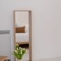 Mirrors - CAMPO – Minimalist Wall Mirror in Ash Wood, Large - MOR
