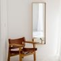 Mirrors - CAMPO – Minimalist Wall Mirror in Ash Wood, Large - MOR