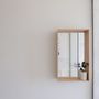 Mirrors - CAMPO – Minimalist Wall Mirror in Oak Wood, Medium - MOR