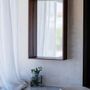 Mirrors - CAMPO – Minimalist Wall Mirror in Oak Wood, Medium - MOR