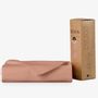 Bed linens - Ranforce Flat sheet, 150x260cm, Peach - DILIOS