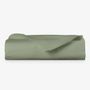 Linge de lit - Drap plat Ranforce, 150x260 cm, vert - DILIOS