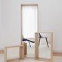 Mirrors - CAMPO – Minimalist Wall Mirror in Ash Wood, Small - MOR