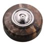 Accessoires de déco extérieure - Sonnette Marbre D70 chromé - LA FÉE SONNETTE