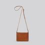 Bags and totes - Sparrow - Small leather crossbody bag in Grainy Tan - MIMI BERRY