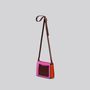 Sacs et cabas - Sparrow - Petit sac à bandoulière en cuir multicolore grainé - MIMI BERRY