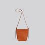 Bags and totes - Dino - Small leather crossbody bag in Grainy Tan - MIMI BERRY