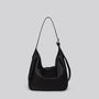Bags and totes - Wilma - Medium leather shoulder bag in Grainy Black - MIMI BERRY