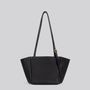 Bags and totes - Pippin - Small Shoulder or Hand Held Bag in Grainy Black - MIMI BERRY