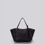 Bags and totes - Pippin - Small Shoulder or Hand Held Bag in Grainy Black - MIMI BERRY